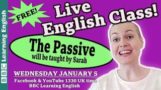 Live English Class: the passive