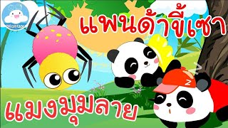 เพลงแมงมุมลาย & เพลงแพนด้าขี้เซา เพลงเด็กน้อยวัยอนุบาล @KidsOnCloud 