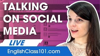How to Talk on Social Media in English - Basic English Phrases