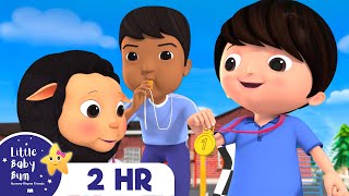 Sports Day Song | + 2 HOURS of Nursery Rhymes and Kids Songs | Little Baby Bum
