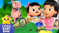 This Little Piggy ? Play Outside! | Little Baby Bum