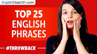 Top 25 English Phrases - English for Everyday Life