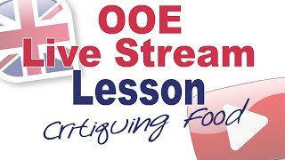 Live Stream Lesson June 16th (with Rich) - Verbs of the Senses (looks/smells/feels/sounds like)
