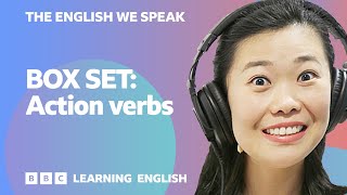 BOX SET: English vocabulary mega-class! ? Learn 8 action verbs!