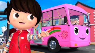 Colorful Bus Song! | Little Baby Bum - Classic Nursery Rhymes for Kids