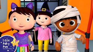 Halloween Bus Go Round and Round | Little Baby Bum - Nursery Rhymes for Kids | Baby Song 123