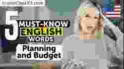 5 Must-Know English Words: Planning and Budget