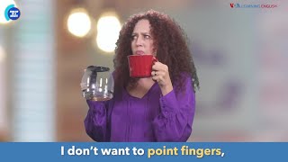 English in a Minute: Point Fingers