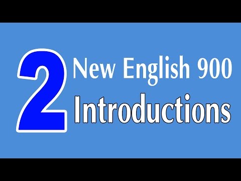 Learning English Speaking Course - New English Lesson 2 - Introductions