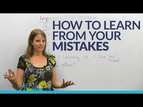 Why you should make mistakes, and how to learn from them