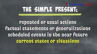 Everyday Grammar: The Simple Present