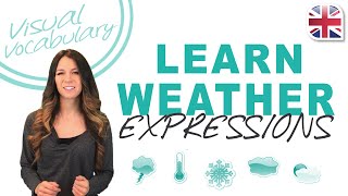 Learn Weather Expressions in English - Visual Vocabulary Lesson