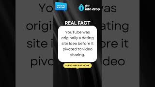 REAL FACT: YouTube was originally a dating site #youtube #techfact
