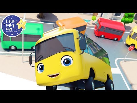 10 Little Buses | BRAND NEW! | Baby Songs | Nursery Rhymes | Little Baby Bum | Bus Songs For Kids