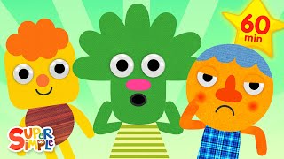This Is A Happy Face | + More Kids Songs | Super Simple Songs
