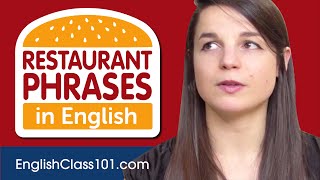 All Restaurant Phrases You Need in English Learn English in 35 Minutes!