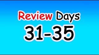 ★REVIEW Days 31-35 》ภาษาอังกฤษ 365 วัน โดย English by Chris