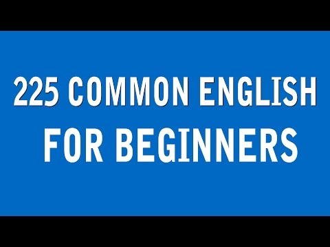 I Want To Learn English - Daily Common English Easy For Beginners