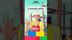 5 words with mis- #shorts  #vocabulary