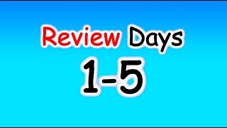 ★REVIEW Days 1-5 》ภาษาอังกฤษ 365 วัน โดย English by Chris