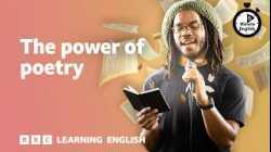 The power of poetry ⏲️ 6 Minute English