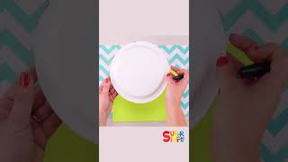 Elf Paper Plate Craft #shorts #supersimplecrafts