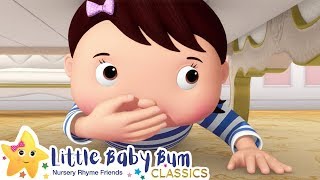 The Hide and Seek Song + More Nursery Rhymes & Kids Songs - ABCs and 123s | Little Baby Bum
