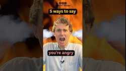 5 ways to say you’re angry ? #shorts
