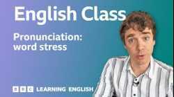 Pronunciation ?️ word stress: Live English Class