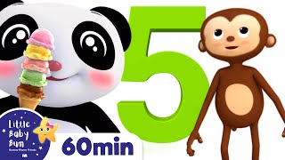 Number 5 Song +More Nursery Rhymes and Kids Songs | Little Baby Bum
