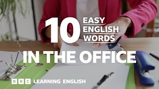 10 Easy English Words: Office Equipment ???✂️??