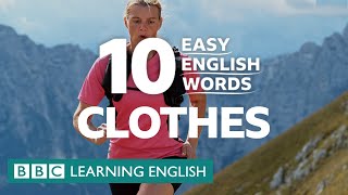 10 Easy English Words: Clothes ????