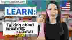 Talking About Improvements in a Company