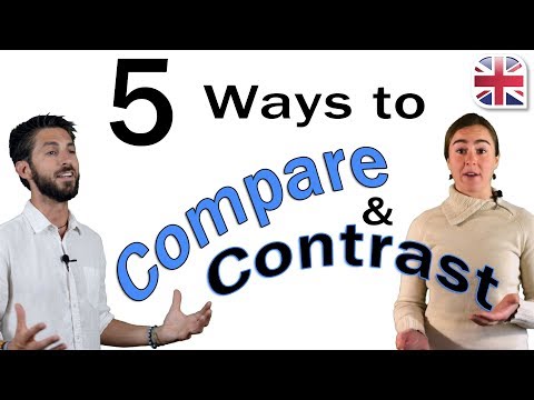 5 Ways to Compare and Contrast in English