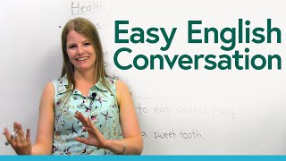 Easy English Conversation: Talk about food!