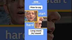 How to say the English long vowel /ɑː/ #shorts #english