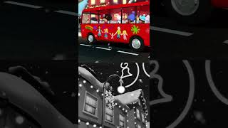 Wheels on the Bus – Christmas Night! ?? #christmassong #wheelsonthebus #kidsmusic