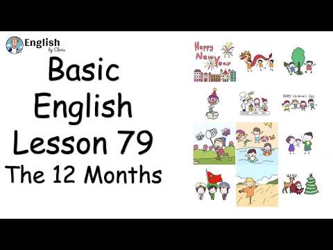 ผู้เริ่มต้น English - Lesson 79 - The 12 months