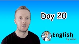 ★Day 20 》ภาษาอังกฤษ 365 วัน โดย English by Chris