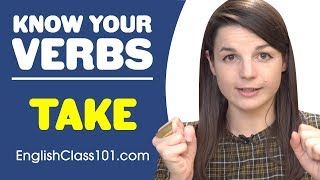TAKE - Basic Verbs - Learn English Grammar