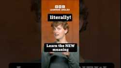 Literally: Learn the new meaning! #shorts