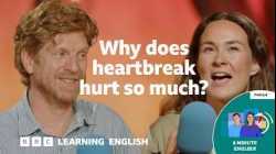 What can science tell us about the pain of a broken heart? ⏲️ 6 Minute English