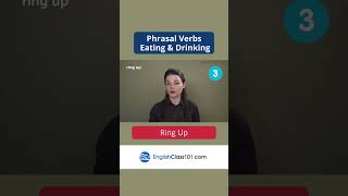 RING UP - Learn English Most Common Phrasal Verbs #shorts #english #englishclass101