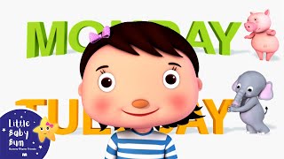 Weekdays and Weekends - Days of the Week | Little Baby Bum - Nursery Rhymes for Kids | Baby Song 123
