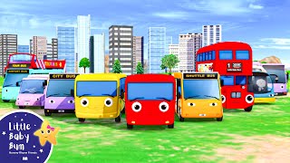 Bus Song - Different Types Of Buses! | Little Baby Bum - Classic Nursery Rhymes for Kids