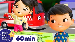 The Bus, Tractor and Car Song | +More Nursery Rhymes & Kids Songs | ABCs and 123s | Little Baby Bum