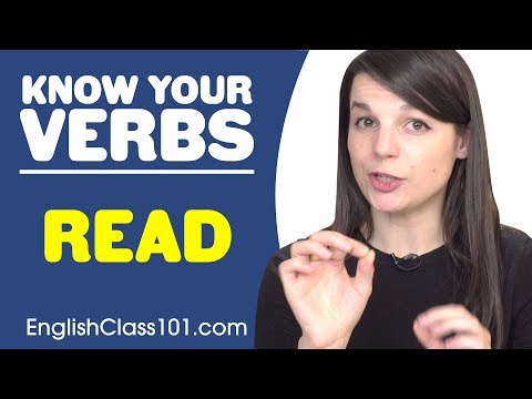 READ - Basic Verbs - Learn English Grammar