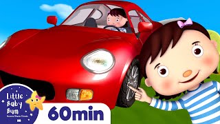 Driving in My Car | +More Nursery Rhymes & Kids Songs | ABCs and 123s | Little Baby Bum