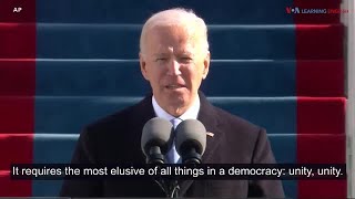President Joseph Biden Inaugural Address Highlights
