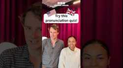?? American English or ?? British English: pronunciation #shorts #pronunciation